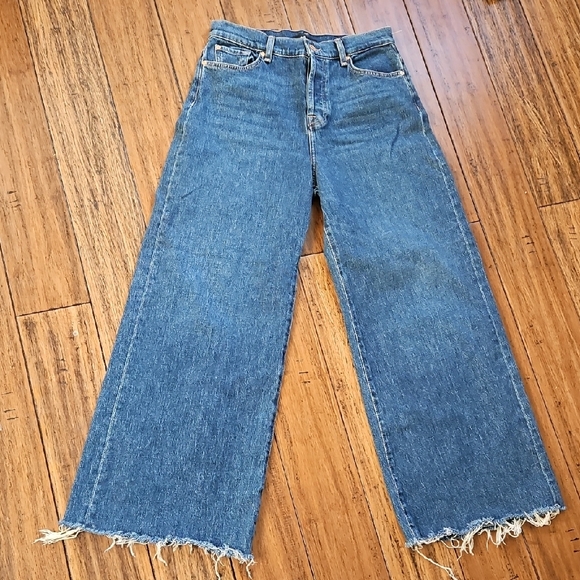 7 For All Mankind Denim - 7 For All Mankind‎ Size 27 Zoey Blue Bell